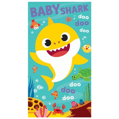 Baby Shark Birthday Card Bs010 Character Brands