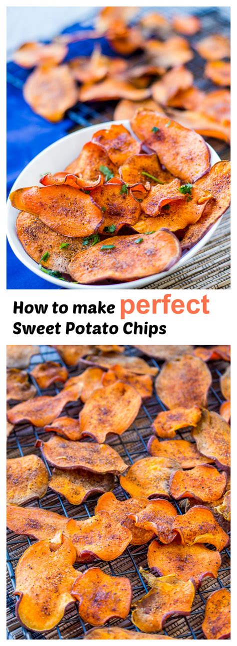 French fries are also posed threats to your cat's digestive system. How to Make Perfect Sweet Potato Chips | Mariah's Pleasing ...