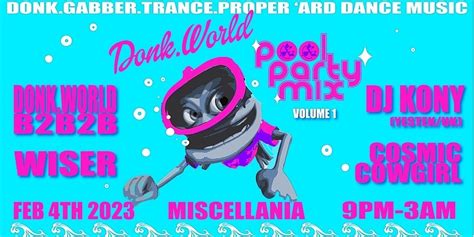 Donk World Pool Party Vol 1 Humanitix