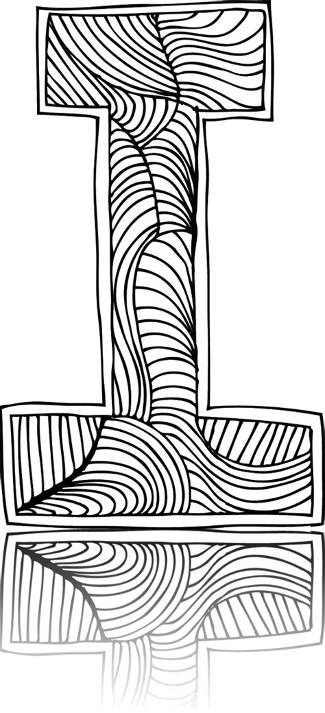 The Letter I Alphabet Coloring Pages
