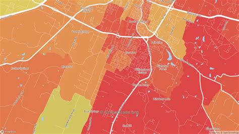 The Safest And Most Dangerous Places In South Cleveland Tn Crime Maps