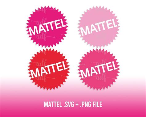 Mattel Sign Inspired Party Box Svg Png Etsy