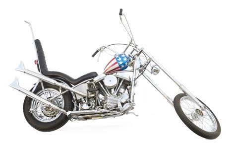 Dennis Hopper Easy Rider Captain America Chopper Used In