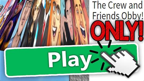 Only The Crew And Friends Can Play This Roblox Game Youtube