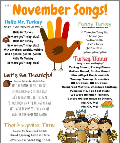 Thanksgiving Theme For Preschool Lesson Plan