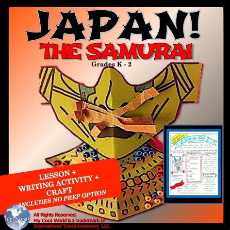 Japan The Samurai In Feudal Japan Lesson Writing Craft And No Prep
