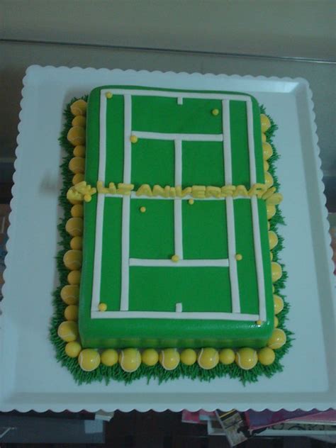 Throwing a wimbledon themed tennis party | wimbledon themed food, drink, decorations. Tennis court birthday cake | Flickr - Photo Sharing!