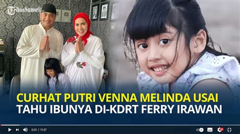Curhat Vania Athabina Putri Venna Melinda Usai Tahu Ibunya Di KDRT