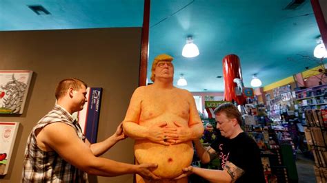 How Much Would You Pay For A Naked Donald Trump Statue A Winning