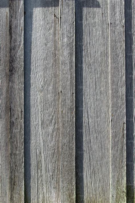 Gray wooden textured siding background ~ Abstract Photos ~ Creative Market