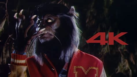 Michael Jackson Werewolf Scene Thriller 4k Remastered Youtube