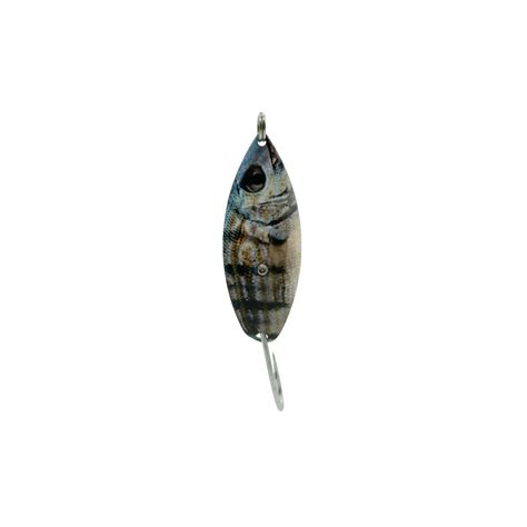 Pinfish Weedless Willow Spoon Aqua Dream Living