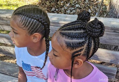 It grants a strong emphasis on the cheekbones, eyes. 20 Cute Hairstyles for Black Kids Trending in 2020