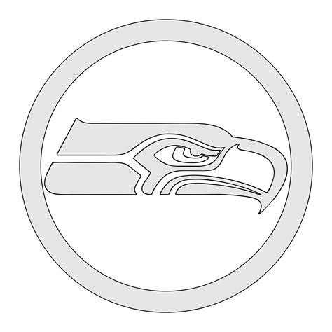 Seahawks Logo Coloring Pages