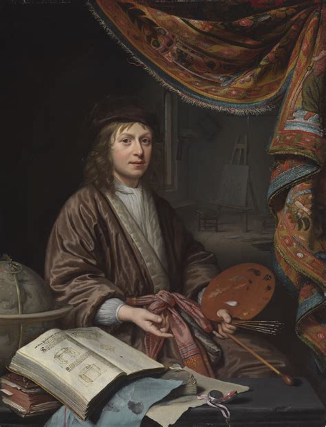 Portrait Of The Artist In His Studio The Leiden Collection