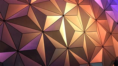 Lighting Creating Triangle in Dome Abstract Wallpaper | HD Wallpapers