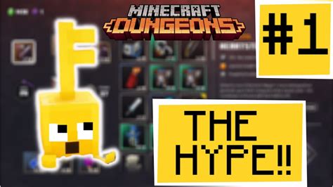 The Hype Minecraft Dungeons Gameplay 1 Youtube