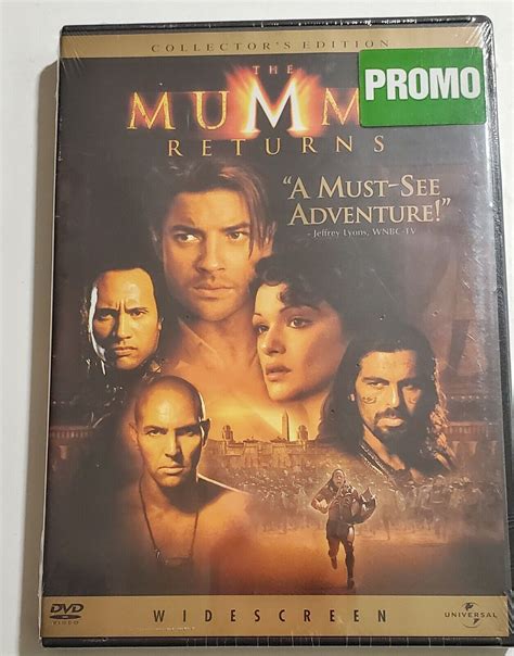 The Mummy Returns Dvd Widescreen Collector S Edition New Ebay