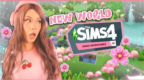 This Mod Gives The Sims 4 A New World Omg🌸 Youtube