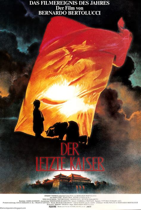 80s Movie Posters Filmplakate Der 80er The Last Emperor Aka Der