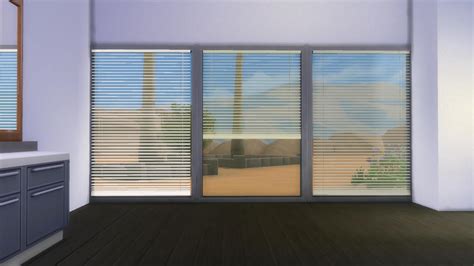 Mod The Sims Horizontal Curtain Blinds