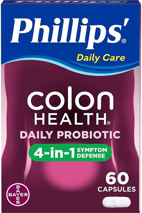 Phillips Colon Health Probiotics Capsules Immune