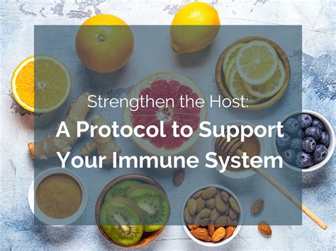 Strengthen The Host A Protocol To Support Your Immune System Hormonesbalance Com