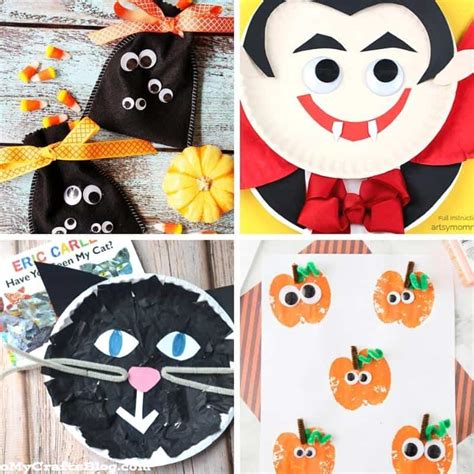25 Halloween Arts And Crafts For Preschoolers Made In A Pinch