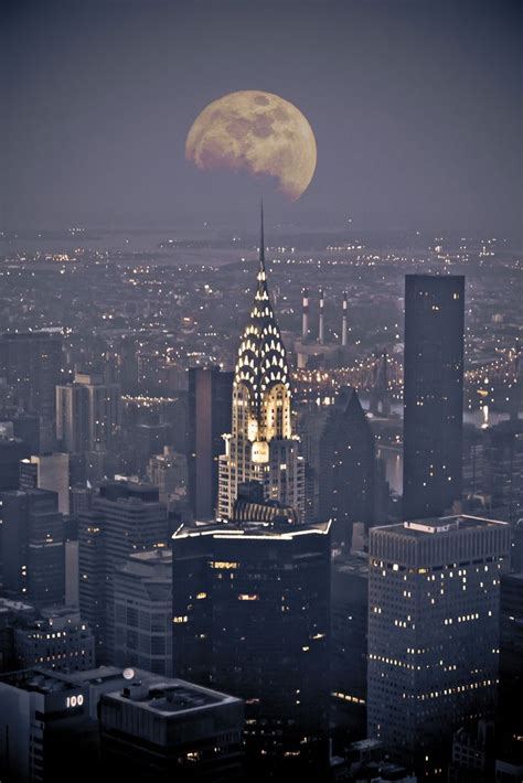 Moon Over The City Places To Visit Places To See New York