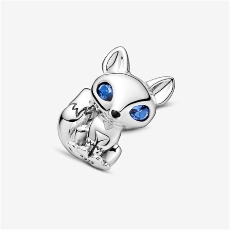 Pandora Blue Eyed Fox Dangle Charm T Fashion Women Jewelry Etsy