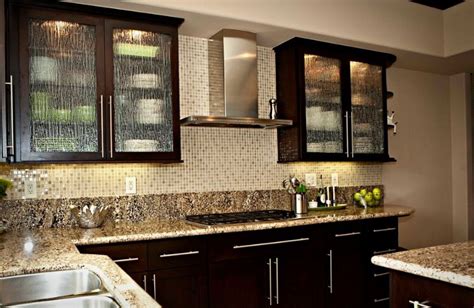 Frosted glass is the kind of kitchen cabinet door glass that gives an impression of the content kept in your cabinet. How To Use Rain Glass To Make A Splash And Enhance Your Décor