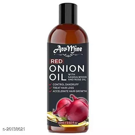 Aromine Pure And Natural Red Onion Hair Oil 60ml