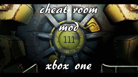 fallout 4 cheat room mod xbox one youtube