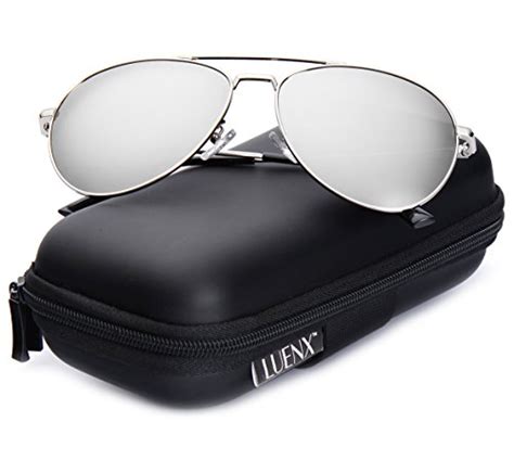 luenx aviator sunglasses polarized men women with accessories import it all