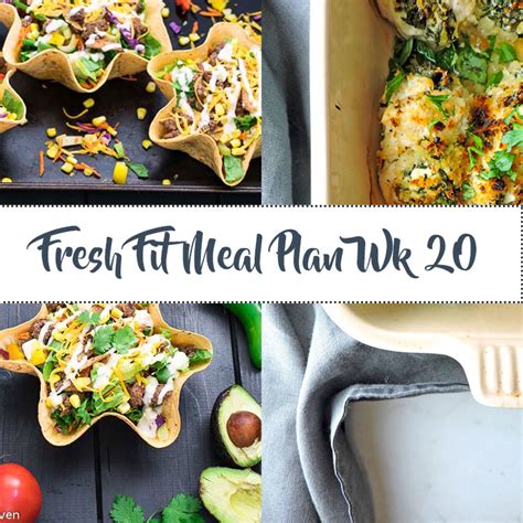 Fresh Fit Meal Plan Guide Week 20 Fresh Fit Kitchen