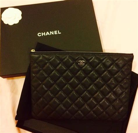 Chanel Quilted Pouch Chanel Clutch Bag Chanel Makeup Bag Handbags