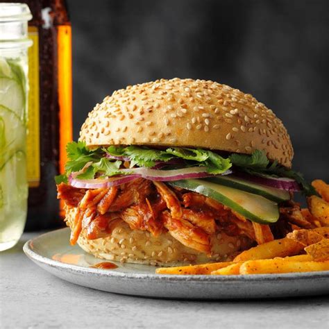 Pulled Pork Sandwiches Recipe How To Make It Taste Of Home