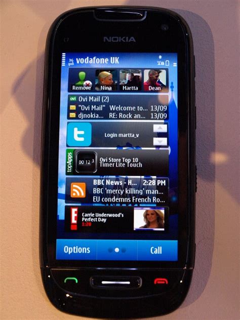 Hands On And First Impressions Of The Nokia C7 Symbian3 Smartphone