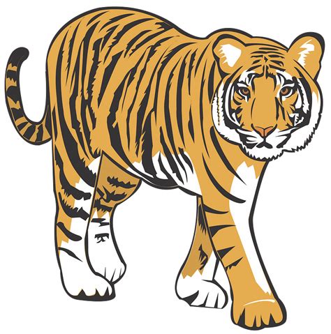 Tiger Clipart Clip Art Cartoon Tiger Color Abcteach Tiger Stock