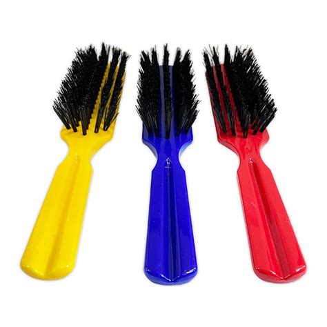 Ebo Plastic Nylon Bristles Hair Brush All Types Of Hair Assort Color 2