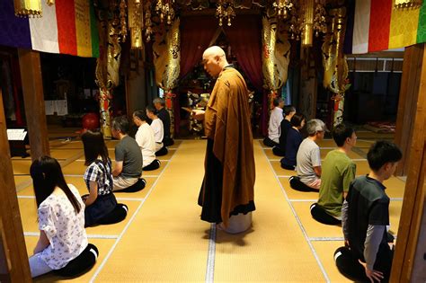 Zazen Meditation Experience Ishikawa Travel