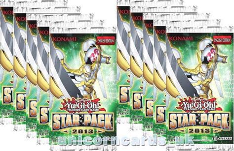 Yugioh Star Pack 2013 New And Sealed Booster Packs X10 Unlimited