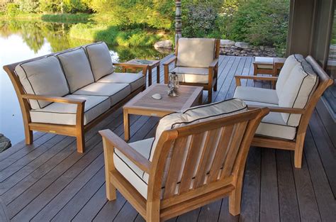Best Outdoor Teak Furniture With Waterproof Cushion Buy Outdoor