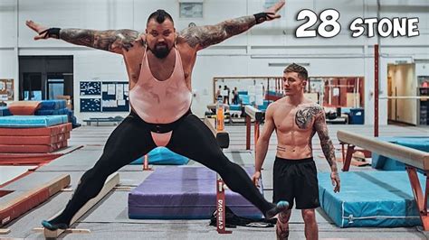 Worlds Strongest Man Meets Gymnastics Ft Eddie Hall In 2020 World