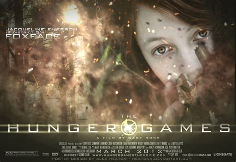 the hunger games fanmade movie poster foxface the hunger games fan art 23110408 fanpop