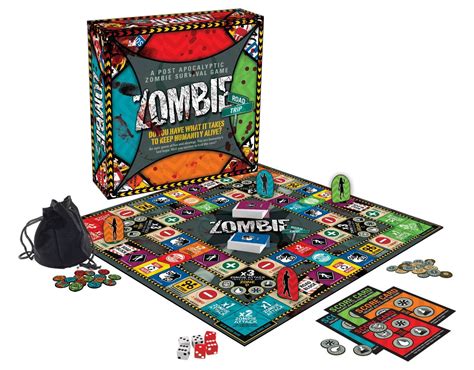 Zombie Game Board Games Games Zombie Board Game