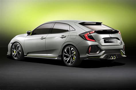 Honda 5 Door Civic Hatchback Prototype Is The Sportiest Civic Ever Shouts