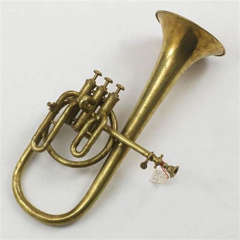 Saxhorn Contralto In Bb Pélisson Late 19th C Instruments Musicals