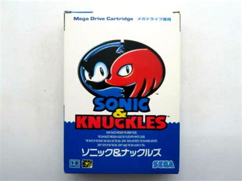 The Sonic And Knuckles Japanese Box Art Has Some Incredible Flavor Text