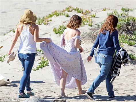 Emilia Clarke Shows Off Her Curves In A Series Of Glam Dresses Niples As She Frolics On Malibu
